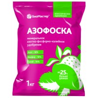 Азофоска 1кг N-16, Р-16, К-16, гум. БиоМастер